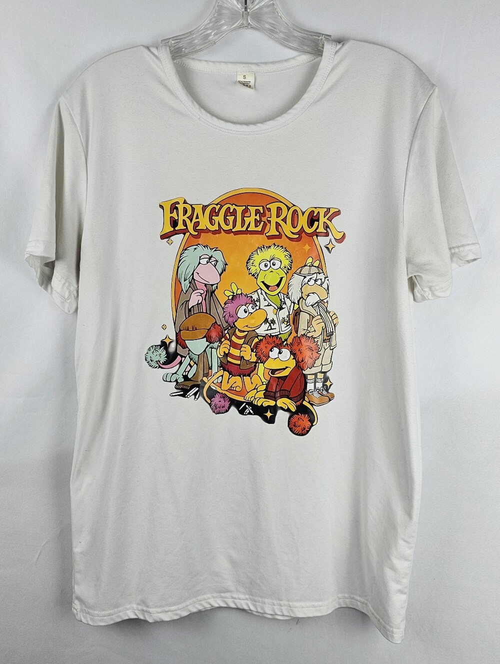 Jim Henson's Fraggle Rock Nostalgic Graphic T-shirt Sm Retro 80's Classic